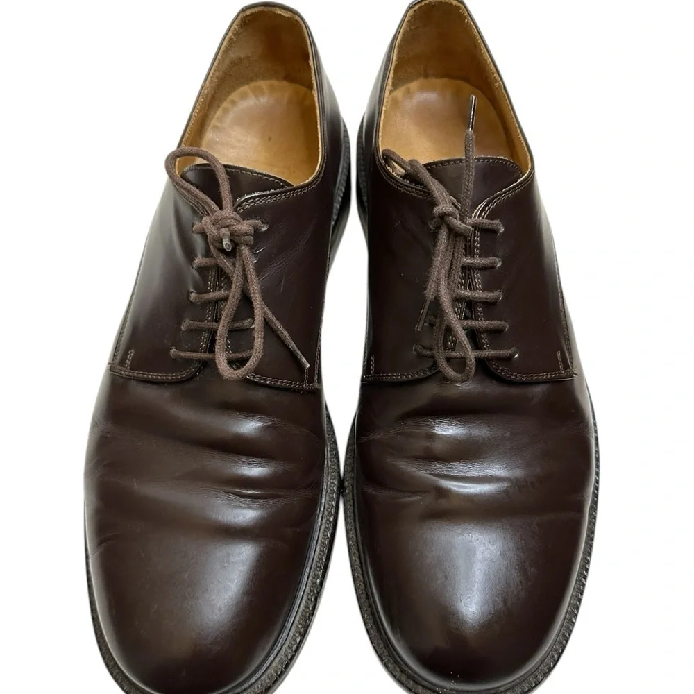 Men's Brown Leather Dress Shoes